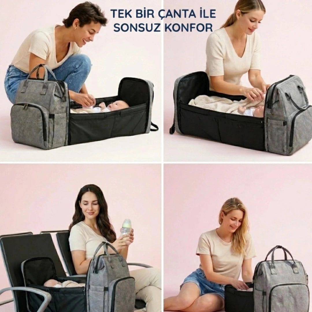 Bobibabyy - Süper Anne Bebek Bakım Çantası